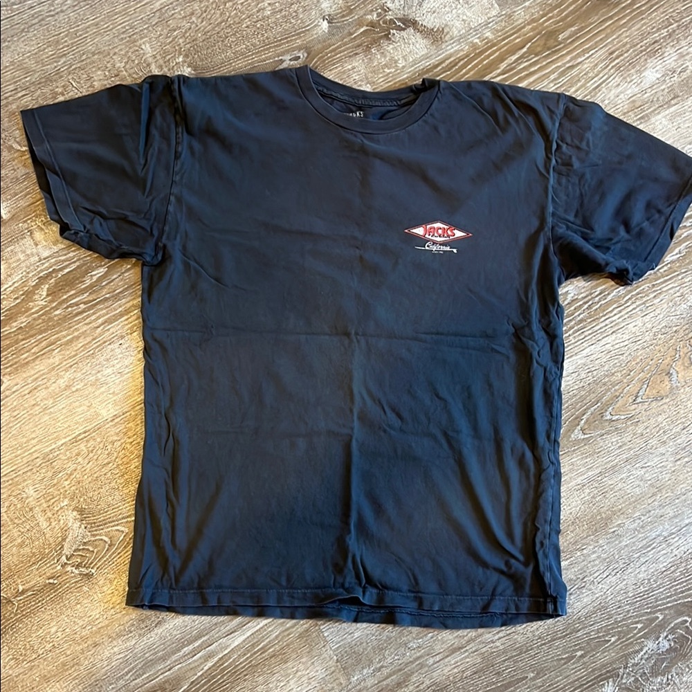 Jack by BB Dakota Black Short Sleeve Tee